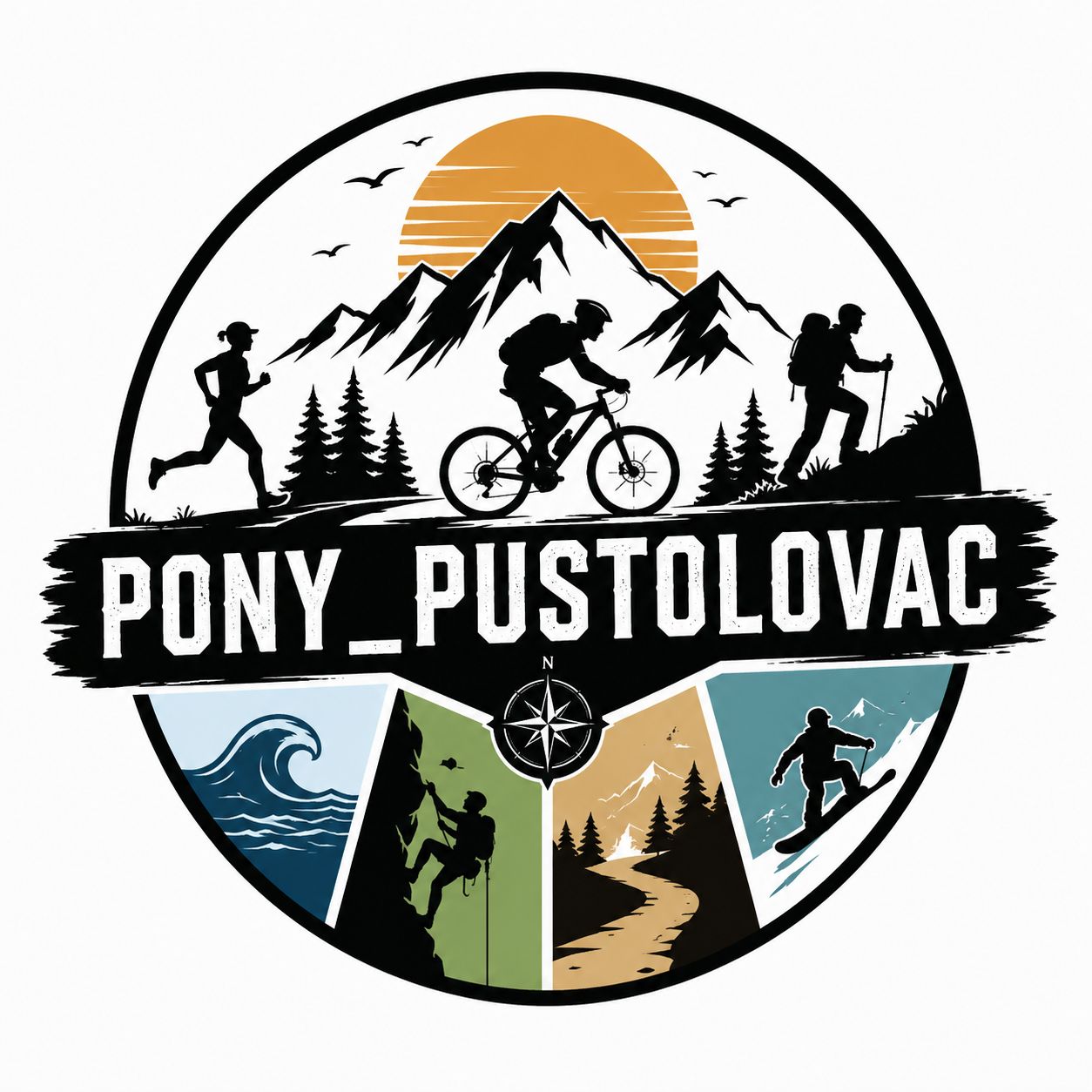 Službeni Logo Udruge Pony Pustolovac